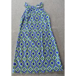 Jude Connally Womens Dress Small Diamond Geo Groovy Vibrant Soft Stretch‎